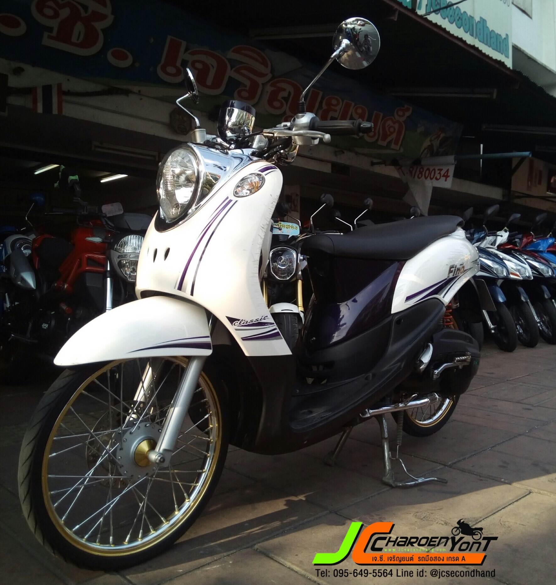 มีรถหน้าร้านราคาเบาๆมานำเสนอจร้า!!!กับ YAMAHA FINO เกย์แยก รถจดทะเบียนกลางปี55