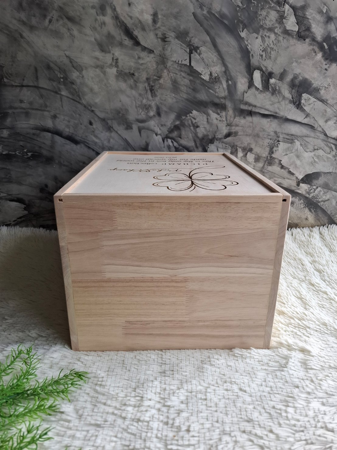 กล่องไม้ฝาสไลด์