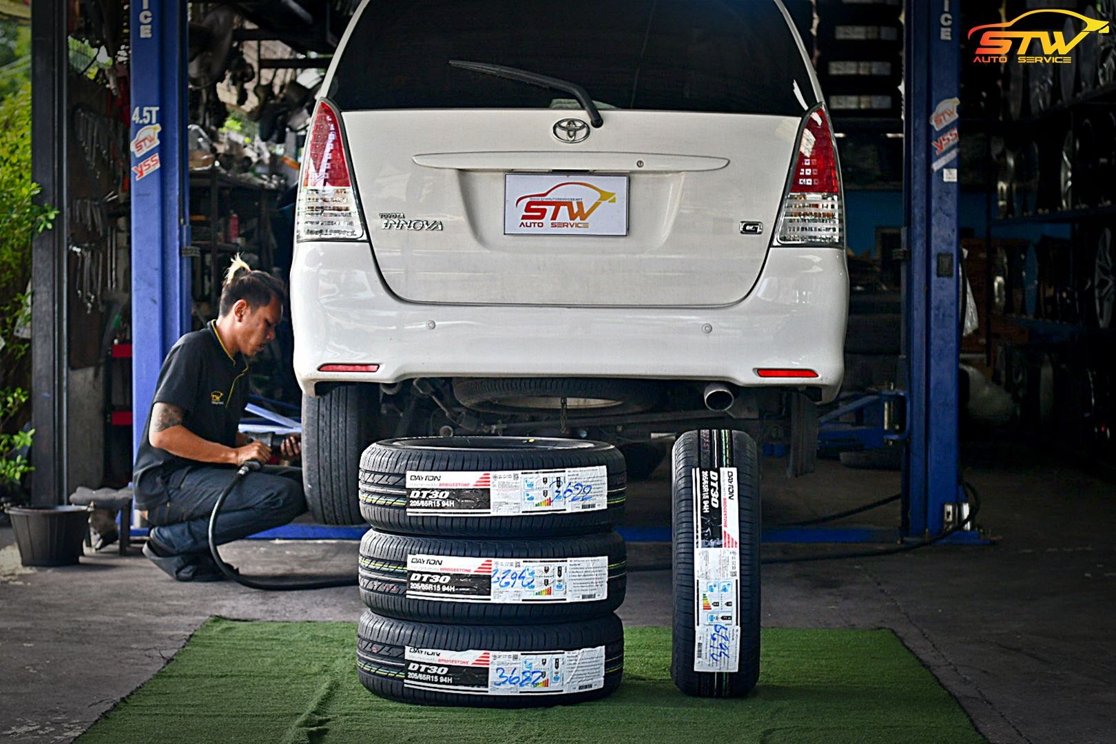 เปลี่ยนยาง TOYOTA INNOVA DAYTON DT30 205/65R15 94H