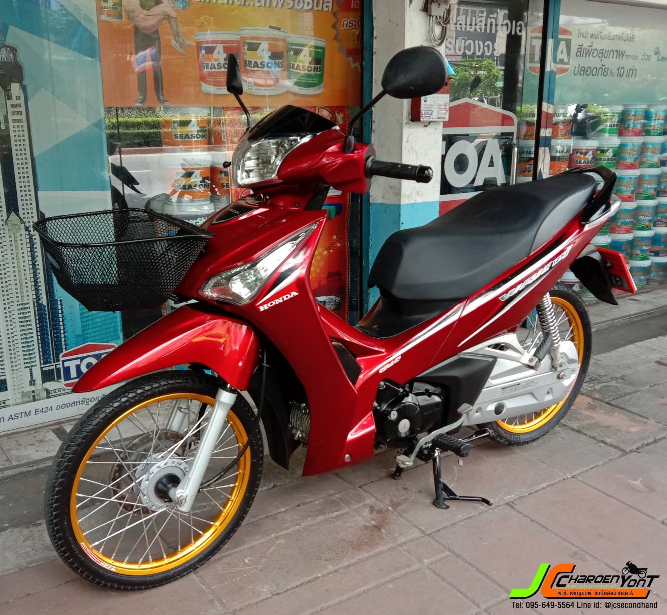 (ประกาศ) ฟรี⭐️ไปเลย(!) New Honda Wave125i จดทะเบียนปลายปี60~สตาร์ทเท้า~ สภาพสวยงามตามท้องเรื่อง