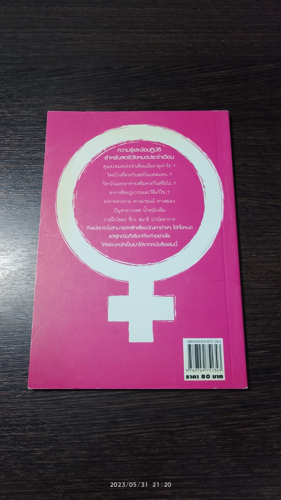 คู่มือธรรมชาติบำบัดสำหรับสตรี วัยหมดประจำเดือน / พญ.ลลิตา ธีนะสิริ