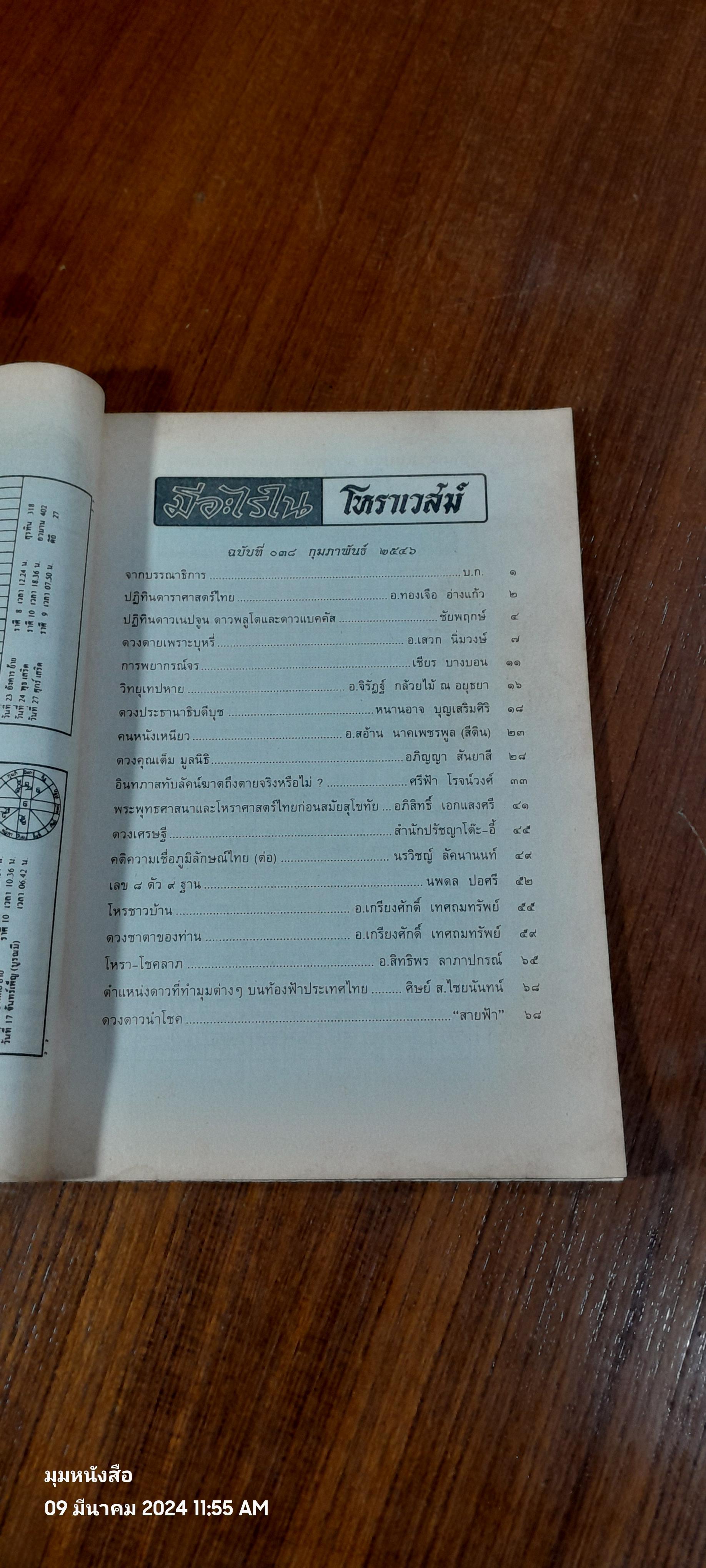 โหราเวสม์ '2000 : ฉบ้บที่ 038 ปีที่ 03