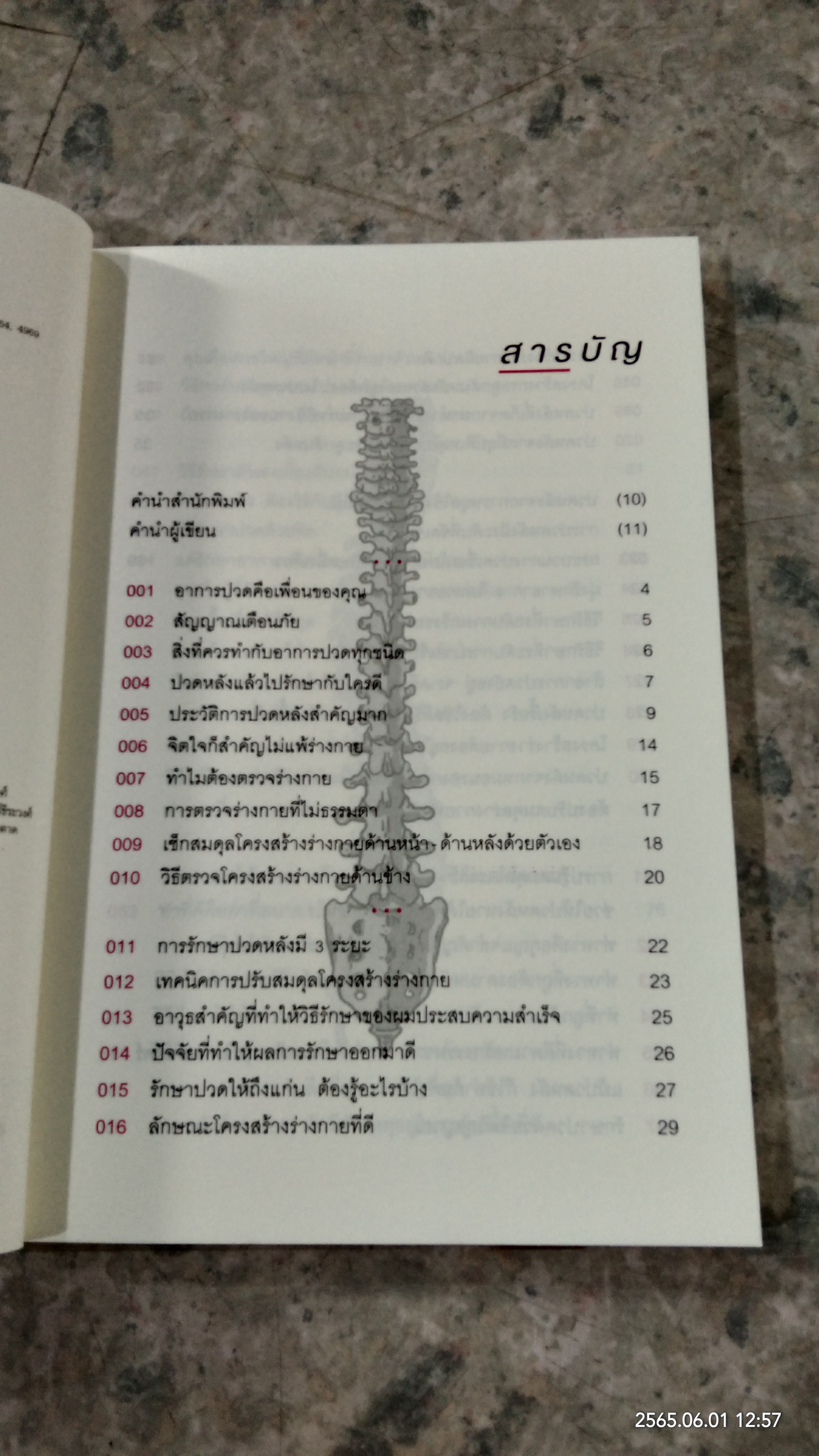 100 เรื่องน่ารู้...รักษาปวยหลังด้วยต้วเอง / มานพ ประภาษานนท์