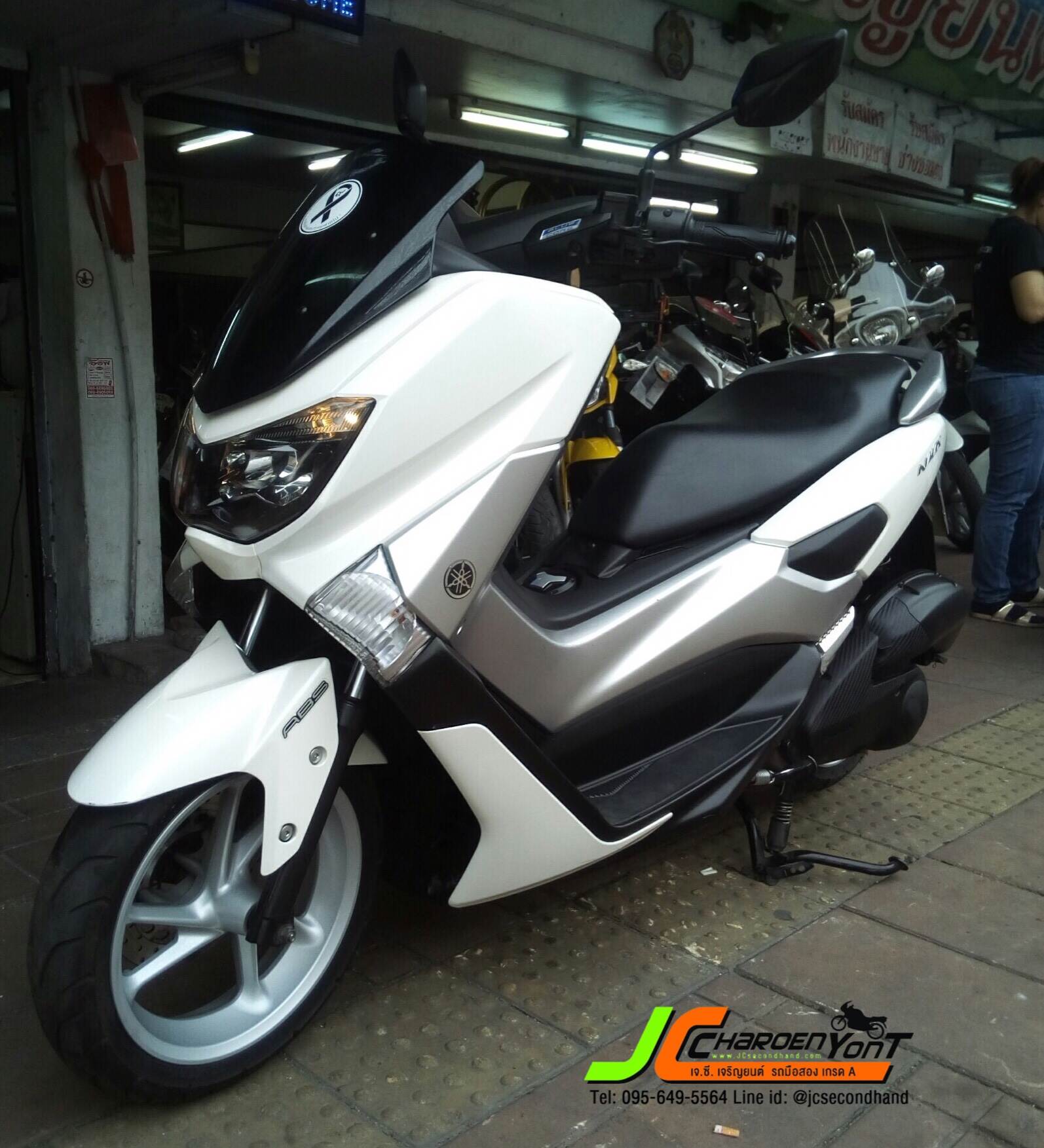 มาแล้วจร้า รุ่นที่ใครๆก็ถามหากันเข้ามา กับ YAMAHA NMAX150 เบรค ABS จดทะเบียนกลางปี 59 "รถบ้านมือเดียว" สภาพสวยเดิมจัดทั้งคัน เครื่องโคตรดี วิ่งนิ่มศูนย์ตรง ชุดสีสวยแท้ทั้งคัน