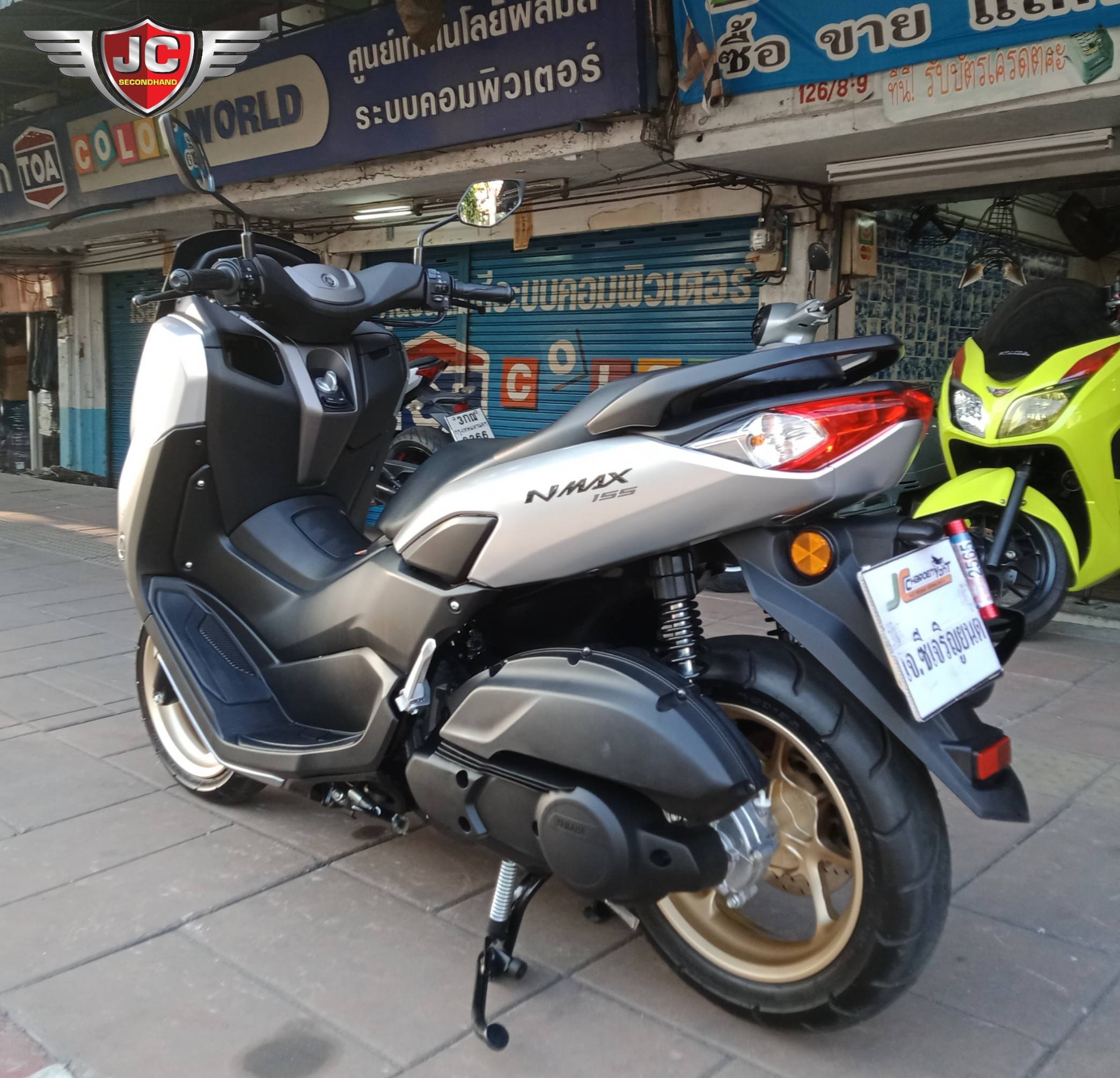 🥰นางฟ้ามาเยือน🥰 จ้า AII NEW YAMAHA N-MAX 155 รถเดือนกว่าๆ ไมล์(1)พันโล!! แฝดป้ายแดง นะค่ะ ไม่ต้องบรรยายเยอะ ระบบครบวงจร
