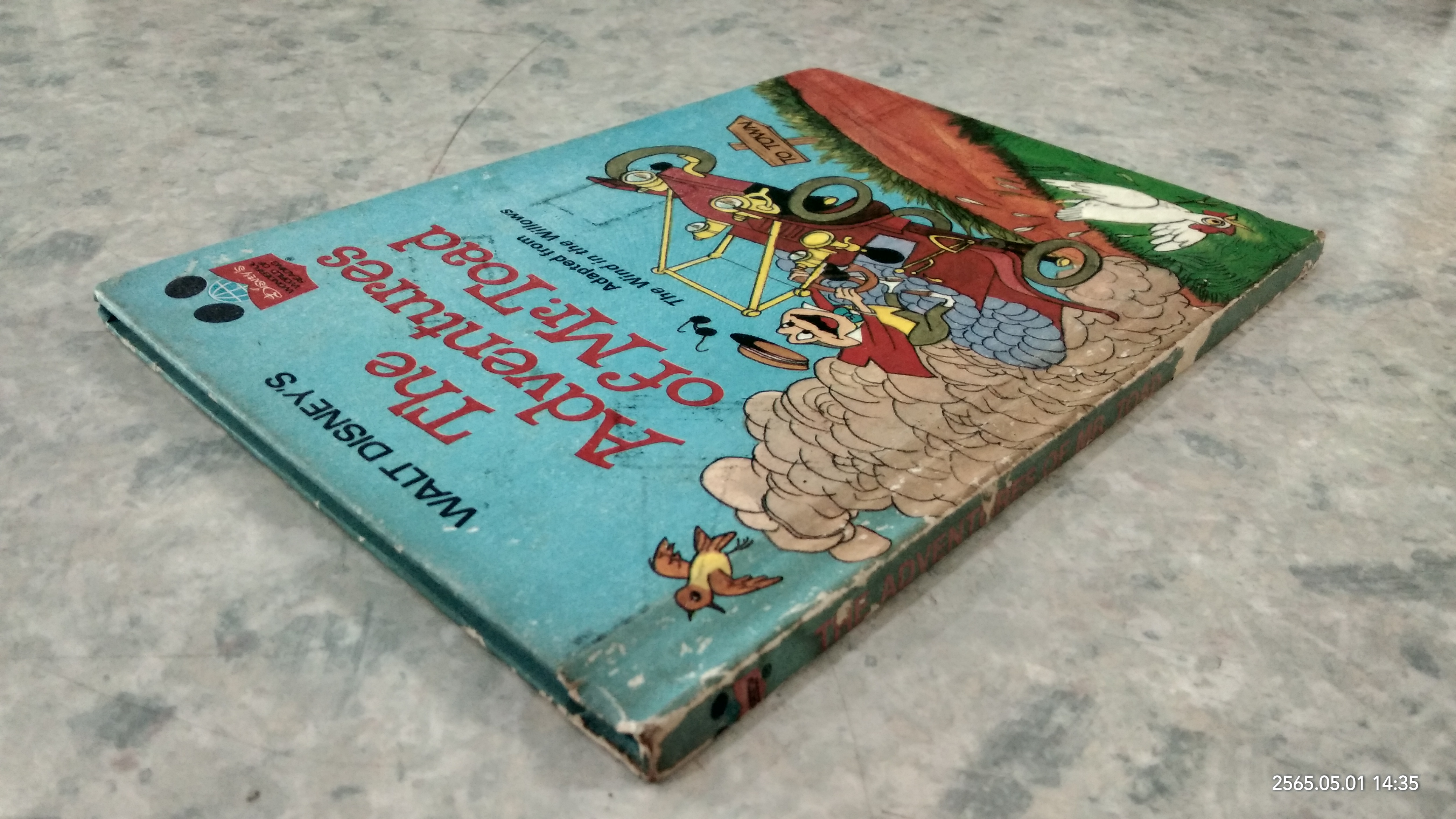 WALT DISNEY PRODUCTIONS : The Adventures of Mr.Toad