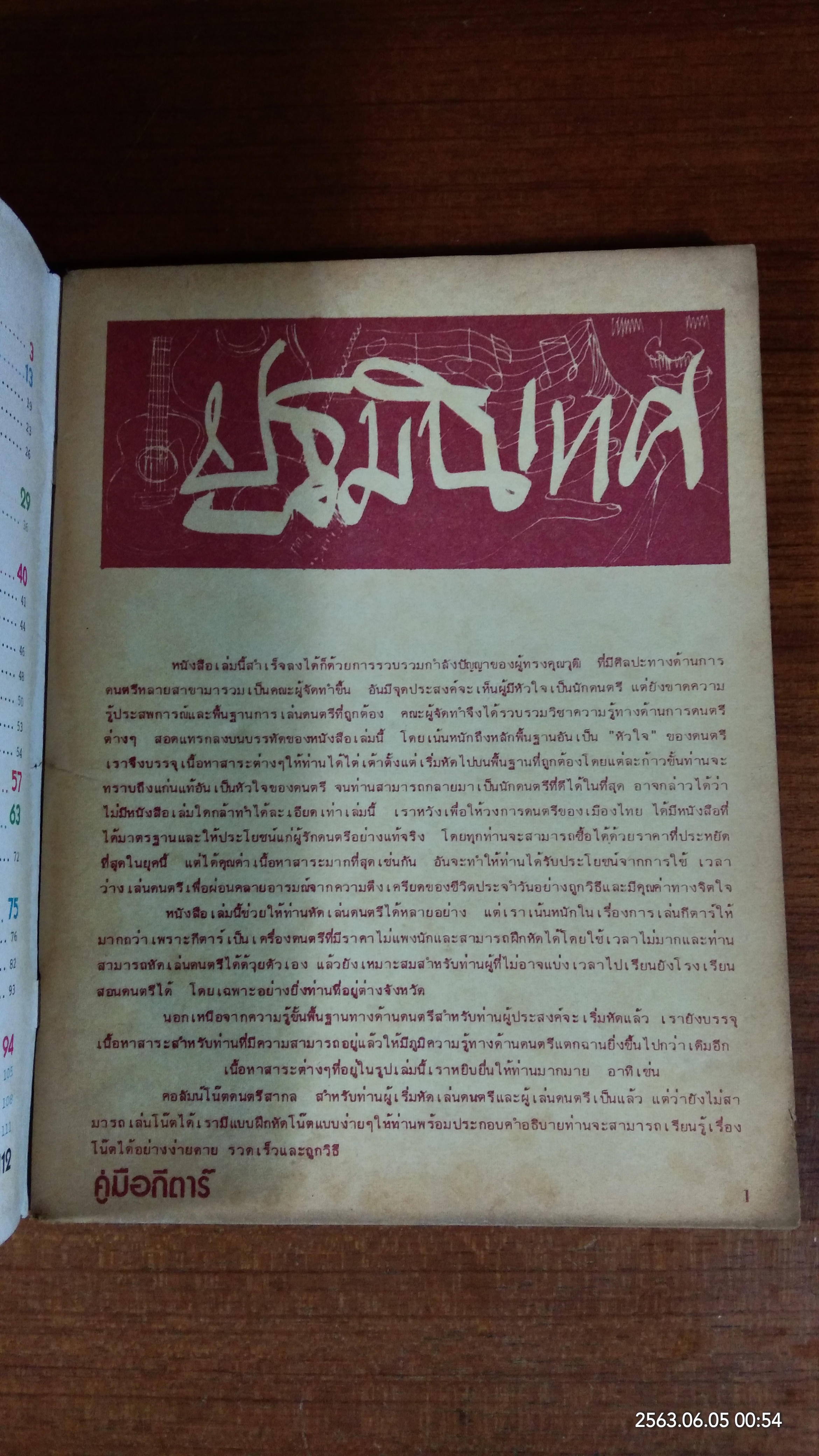 คู่มือกีต้าร์ / I.S