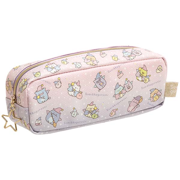 กระเป๋า Movie Sumikko Gurashi Blue Moonlit Night Magic Pen Pouch (Limited) แบบยาว ใส่เครื่องเขียนได้ ขนาด 7 x 19 x 5 ซม.