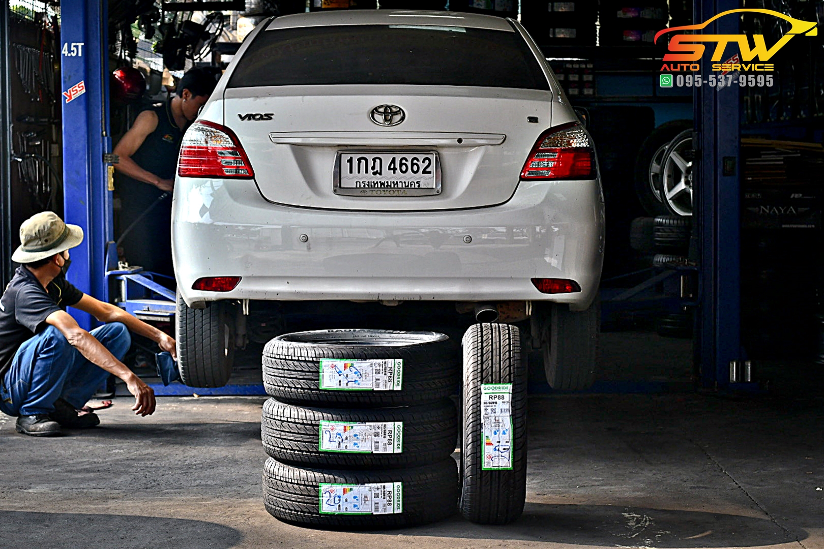 ยางใหม่ GOODRIDE RADIAL RP88 185/60R15