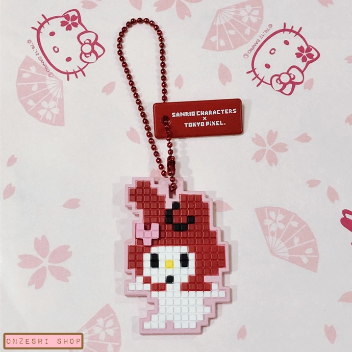 พวงกุญแจ Sanrio x Tokyo Pixel ตัวเล็ก (Limited) ลาย My Melody
