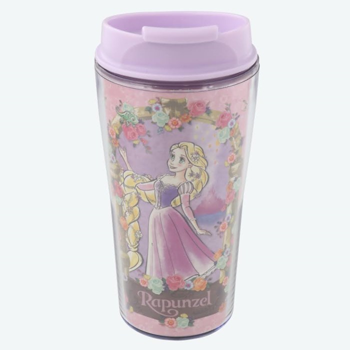 แก้ว Tumbler ลาย Rapunzel จาก Tokyo Disney Resort ขนาด 17 x 8 ซม. ความจุ 360 ml ใส่น้ำได้ตั้งแต่ -20 ถึง 80 องศา
