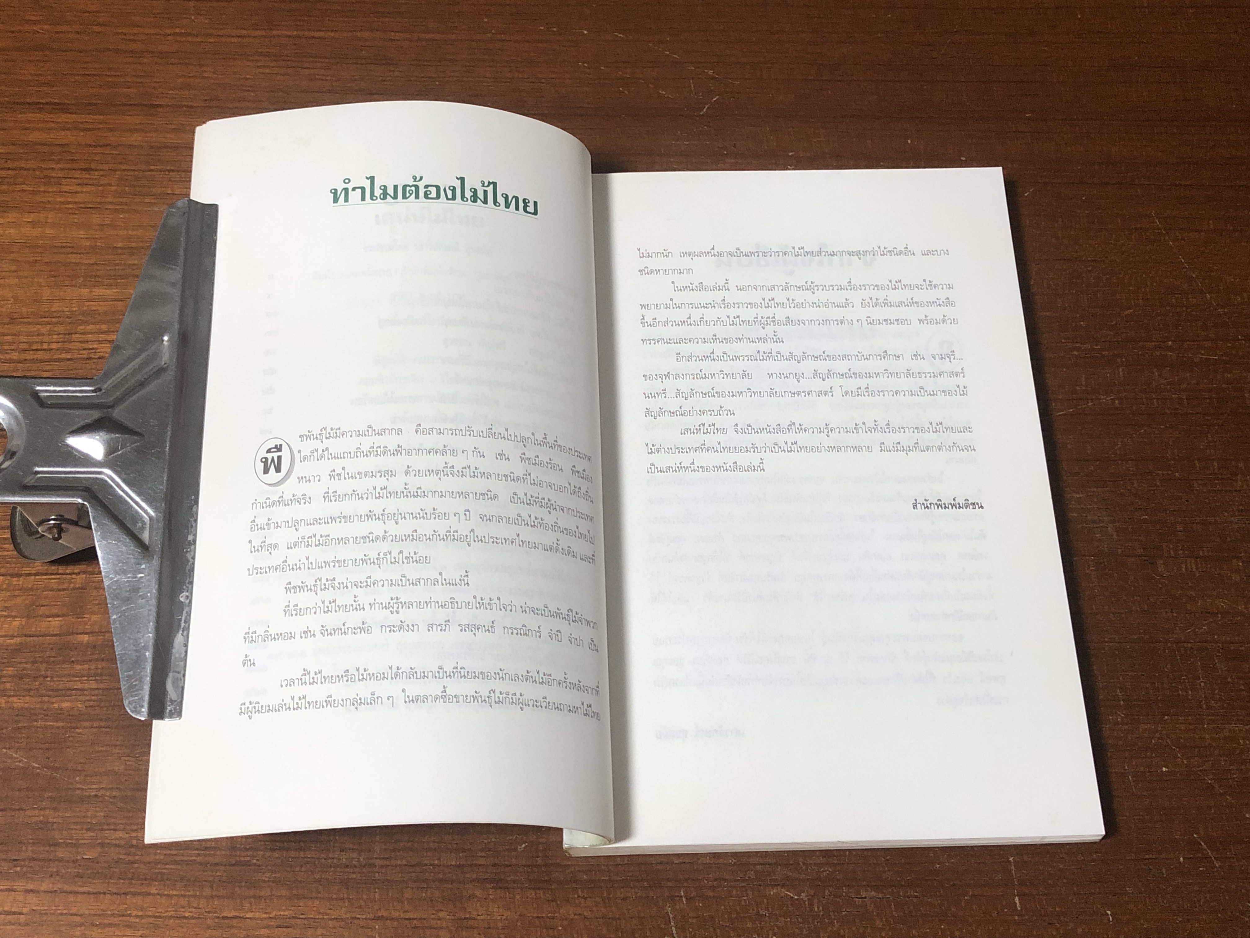 เสน่ห์ไม้ไทย / เสาวลักษณ์ สุขสมัย