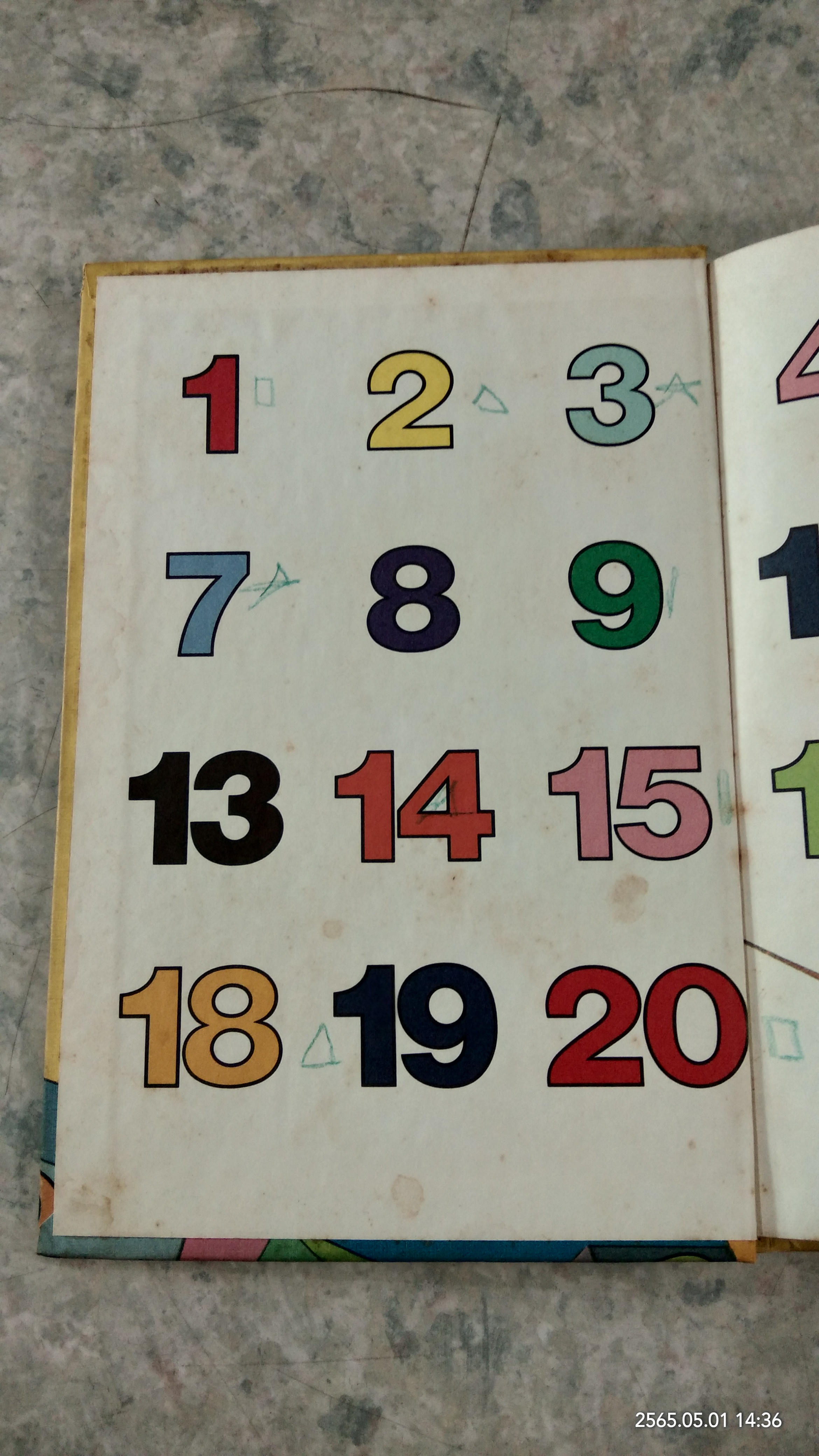 WALT DISNEY PRODUCTIONS : Mickey's Counting Book