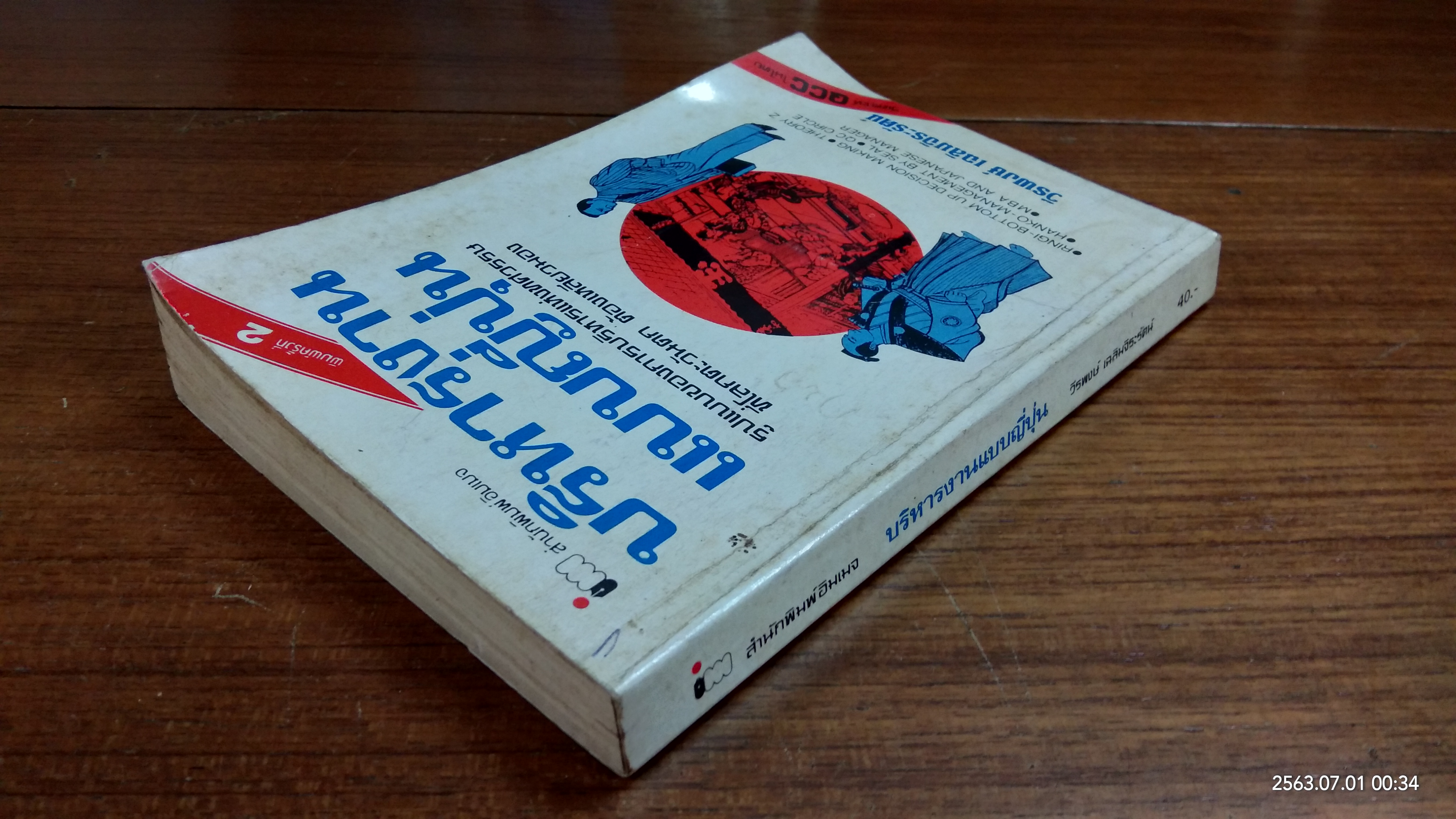 บริหารงานแบบญี่ปุ่น / วีรพงษ์ เฉลิมจิระรัตน์