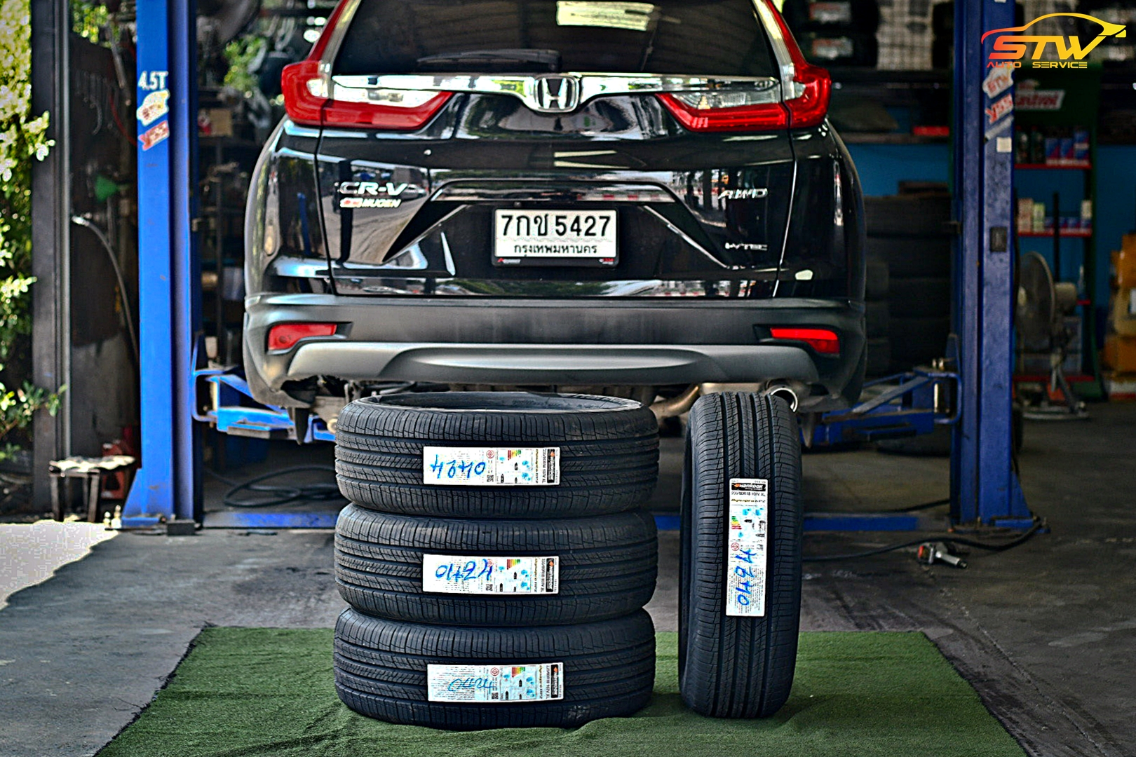ยาง HANKOOK Dynapro HP2 (RA33) 235/60R18 107V ติดตั้งใส่ HONDA CRV
