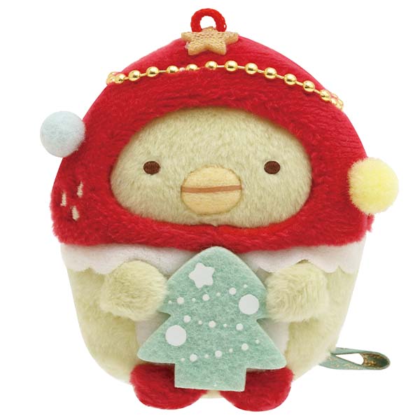 ตุ๊กตาตัวเล็ก Sumikko Gurashi Strawberry Christmas ไซส์ ss มี 6 แบบให้เลือก