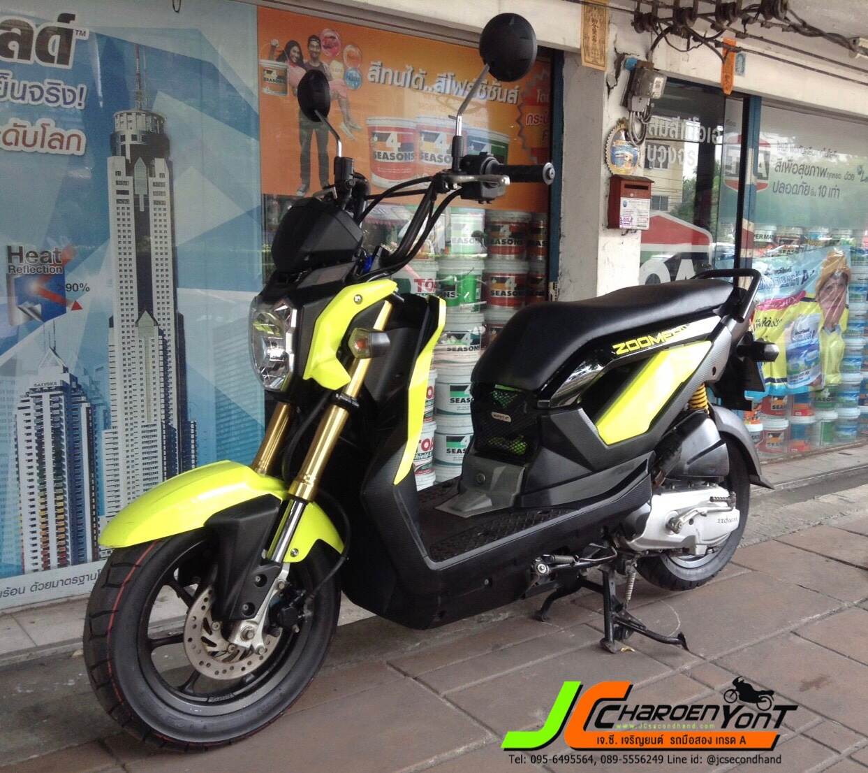 "รถบ้านเทิร์นมาผู้หญิงใช้" HONDA ZOOMER-X จดทะเบียนปลายปี 56 สภาพเดิมดูดีค่ะ เครื่องเดิมไม่แกะ ชุดสีแท้ทั้งคันมีรอยนิดหน่อยตามการใช้งาน