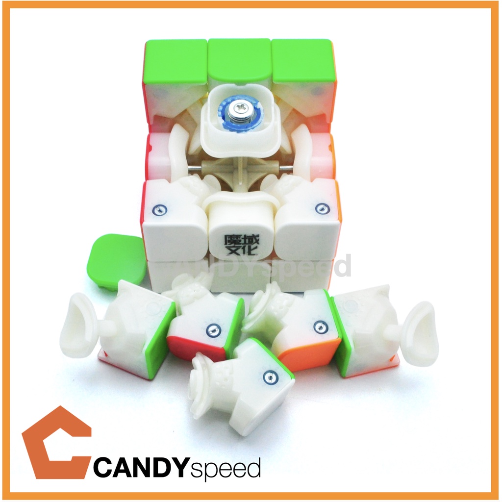 รูบิค MoYu WeiLong WR Maglev 2021 Stickerless มีแม่เหล็ก 3x3 | By CANDYspeed