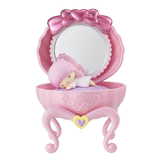 Sanrio Characters Shell Dresser 3 เป็นโมเดลแบบโต๊ะเครื่องแป้ง Sanrio น่ารักมาก ขนาดประมาณ 11 ซม. มี 4 แบบให้เลือก