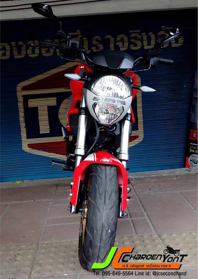ประกาศดังๆ มีรถ 5 เดือนเข้ามาใหม่เจ้าค่ะ GPX DEMON125 จดทะเบียนเมื่อวันที่ 29 เม.ย.59 นี่เองจ้า สภาพสวยเป๊ะ ห้องเครื่องใสปิ้ง เครื่องดีเดิมๆ