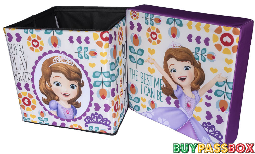 เก้าอี้กล่องเก็บของ 2in1 สตูล SOfiA the First