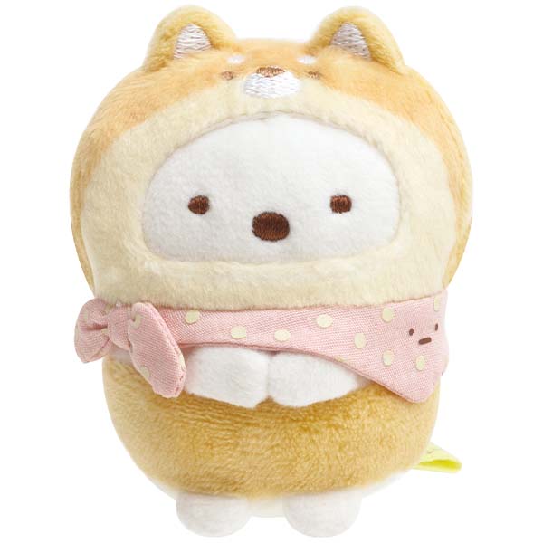 ตุ๊กตา Sumikko Gurashi - Dog Cosplay with Puppy ไซส์ SS แบบตัว Shiro Kuma ชุดน้องหมา ขนาด 6 x 5 x 4 ซม.