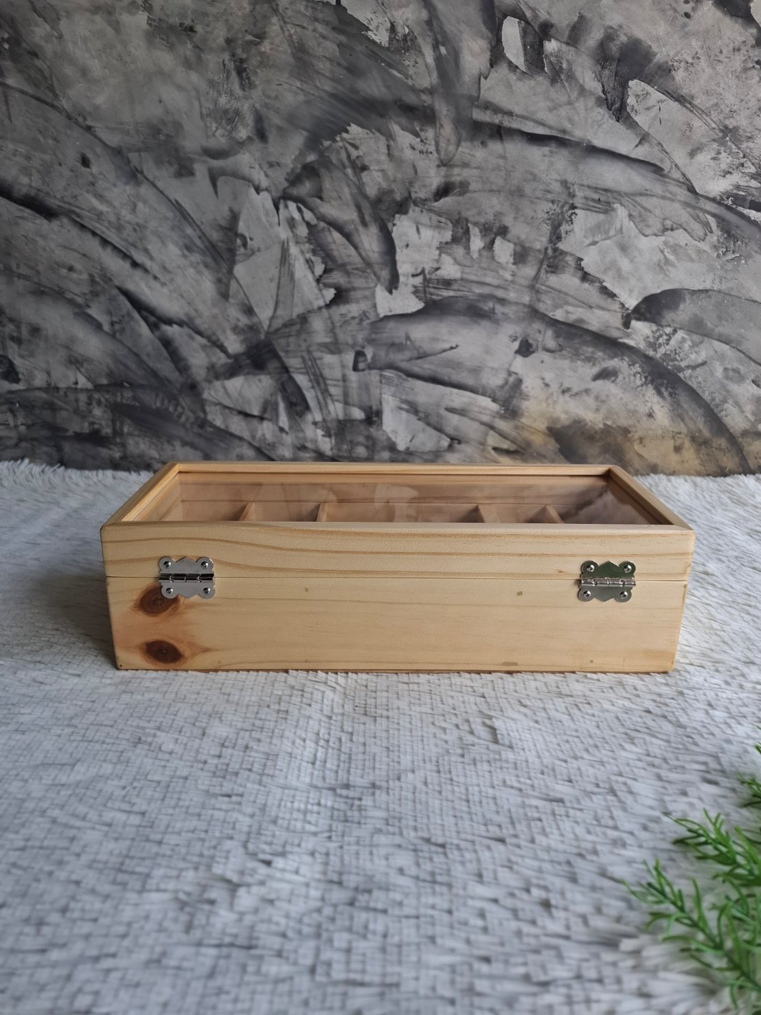 กล่องไม้ฝาอะคริลิคใส