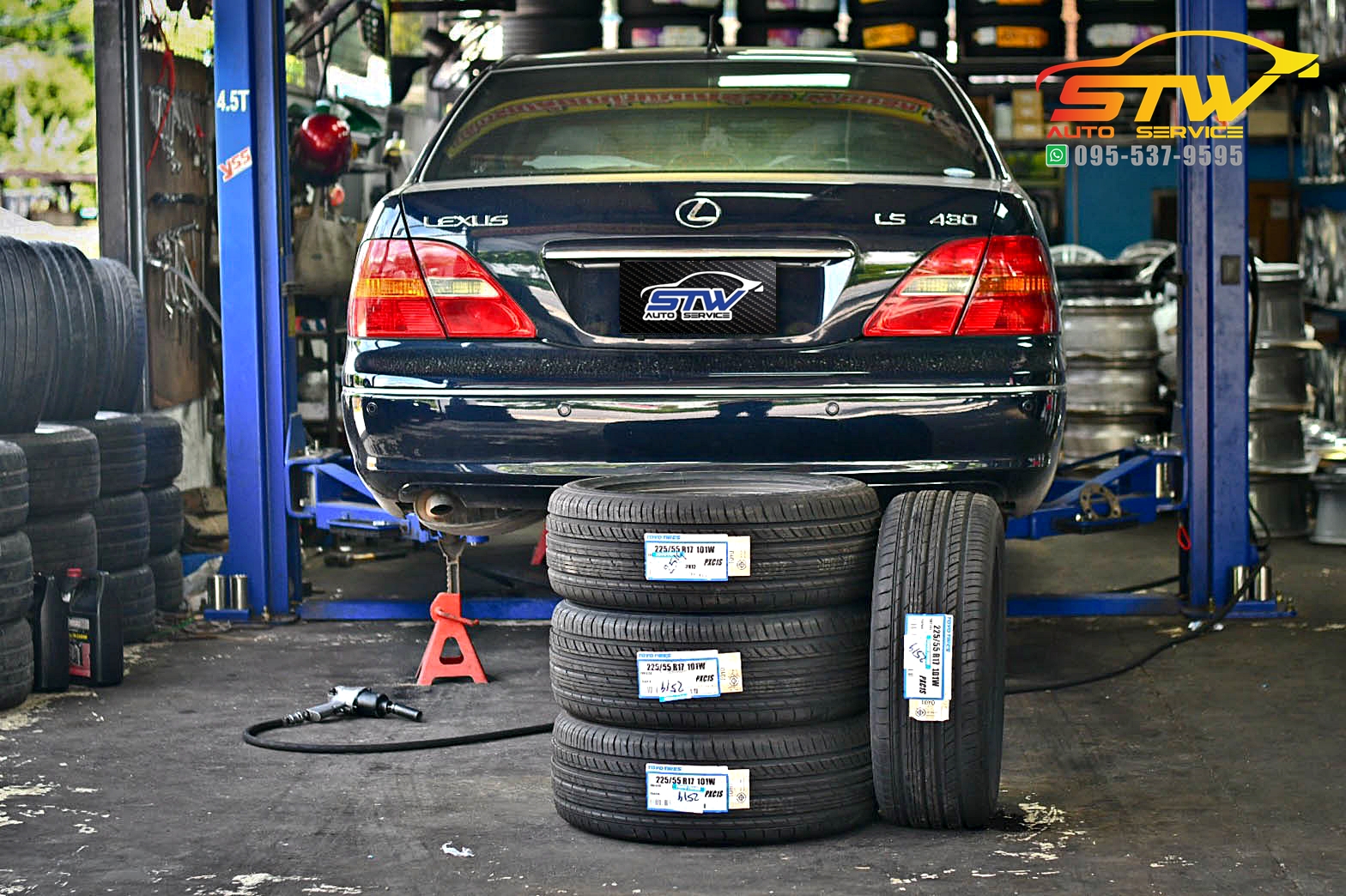 ยางใหม่ TOYO PROXES C1S 225/55R17 101W