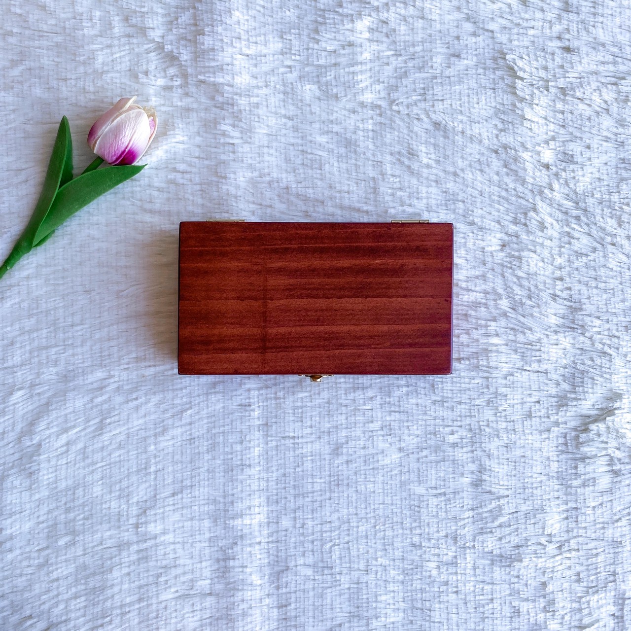 กล่องไม้สนฝาล็อค ไซส์ S (Small wooden box with lock lid)