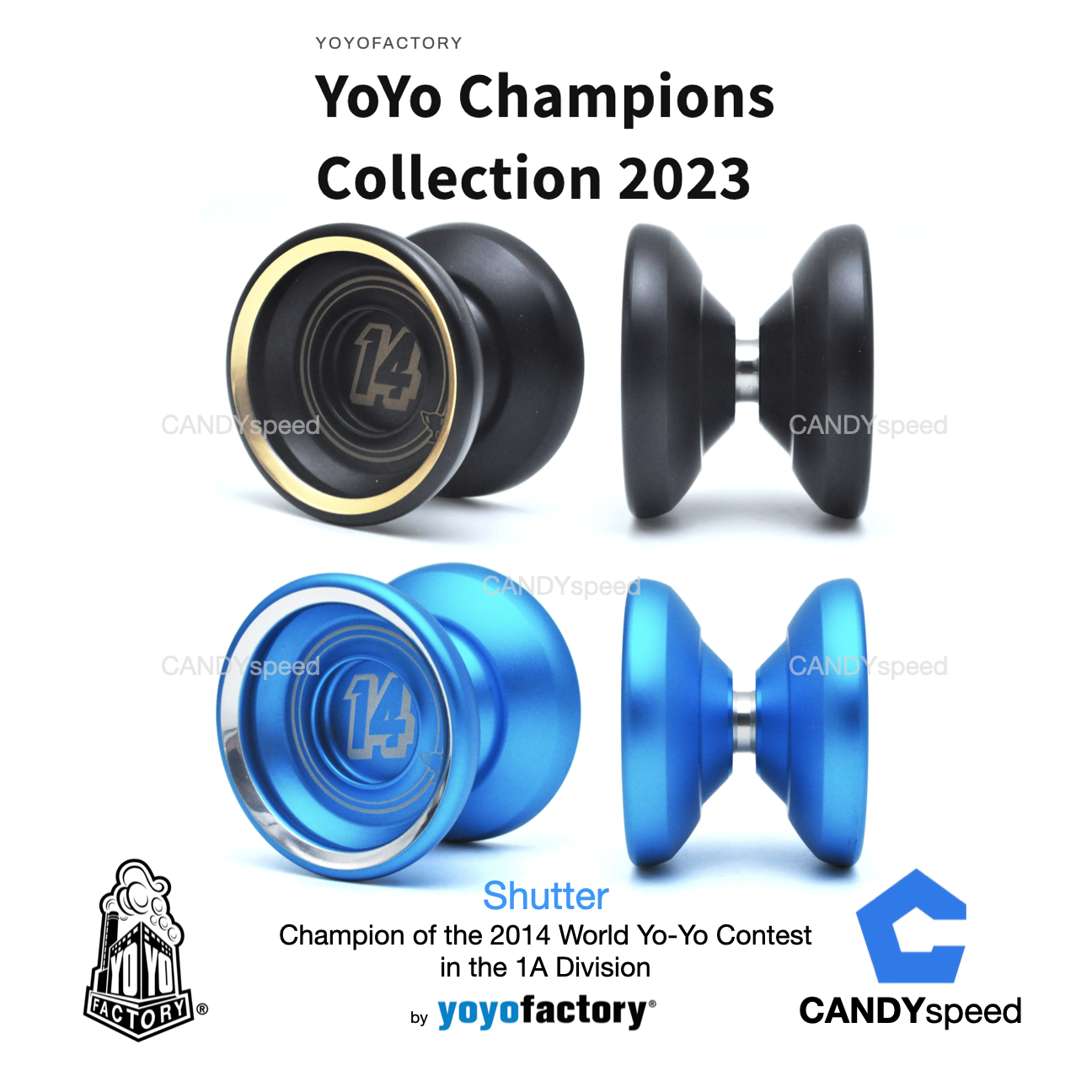 yoyo โยโย่ yoyofactory Champions Collection 2023 | by CANDYspeed