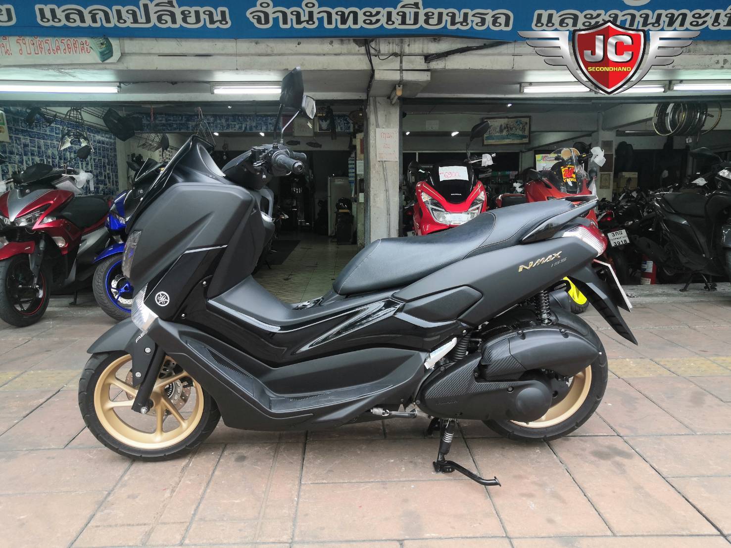 นางฟ้ามาอีกคัน "รถบ้านมือเดียวเดิมสวยจัด❗" YAMAHA N-MAX155 รถกลางปี61 สภาพเนียนๆ ไมล์แท้หมื่นกว่าโลเท่านั้น