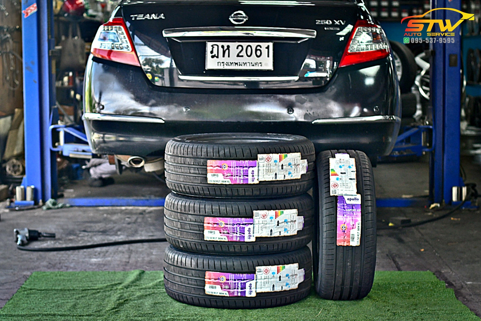 ยางใหม่ APOLLO Aspire 4G 225/50R17 98W