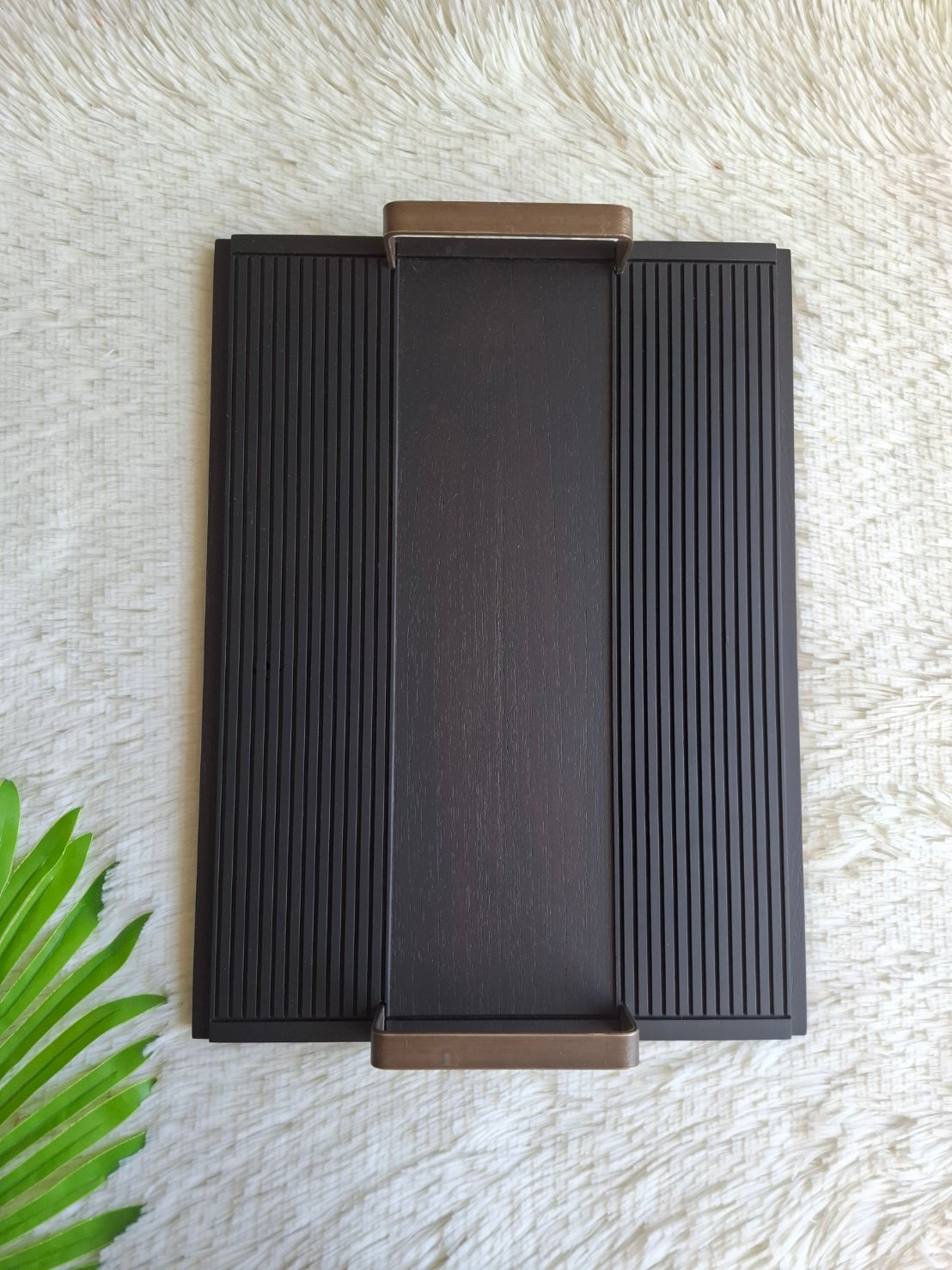 ถาดไม้สัก