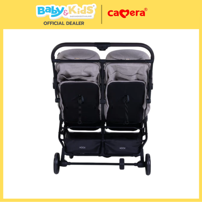 Camera รถเข็นเด็กแฝด รุ่น HOOV FADZ | รถเข็นสำหรับเด็กแฝด รถเข็นคู่แฝด รถเข็นพี่น้อง พับได้เล็กมาก