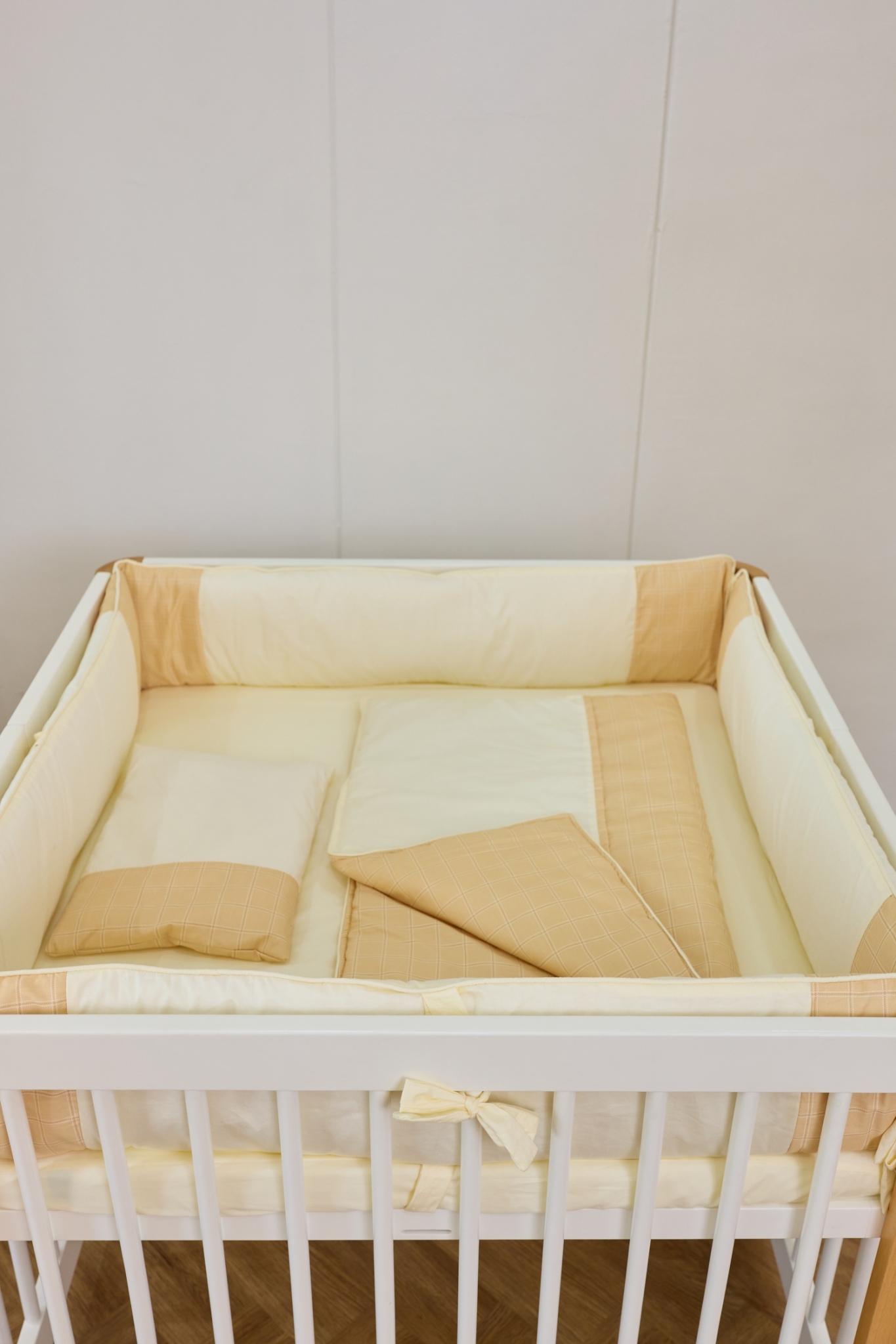 Idawin ชุดเครื่องนอนผ้า Cotton 100 % Bedding Set รุ่น Eazy All in One Sweet Cream