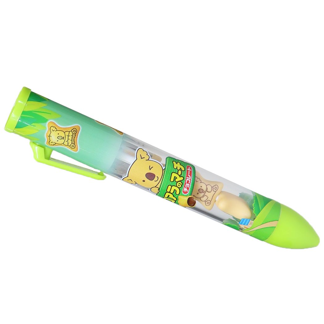 ปากกาหมึกดำ Pen x Koala March ด้านในทำเป็นเหมือนขนม กลิ้งขึ้นลงได้ น่ารักมาก