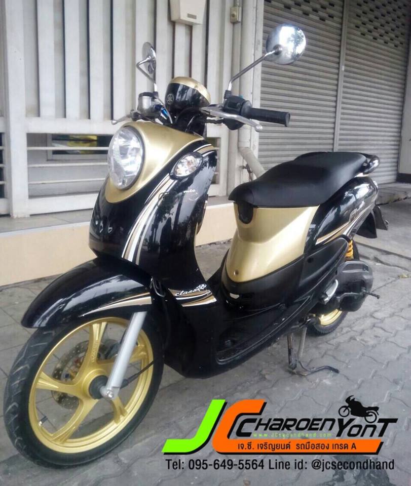 Yamaha Fino ปลายปี 53 มีสวิงอาร์ม เครื่องดีเดิมๆ ชุดสีสวย