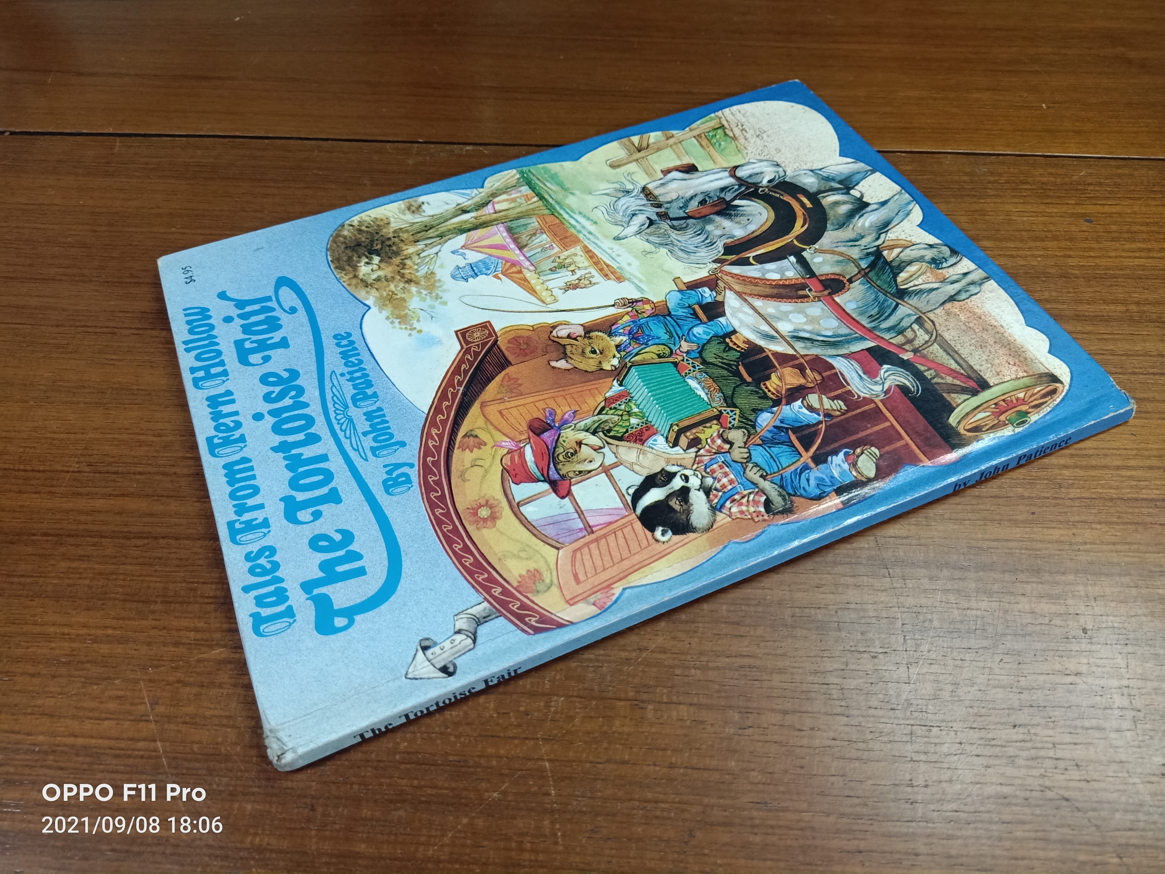 The Tortoise Fair(หนังสือมีรอยตามรูปภาพที่ถ่าย) / John Patience