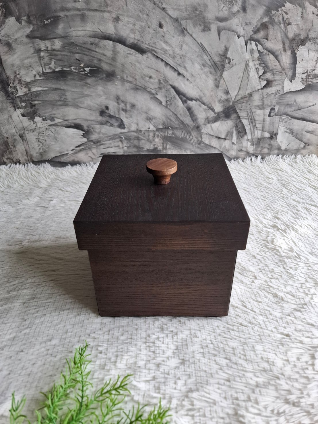 กล่องไม้ใส่เค็กวันเกิด