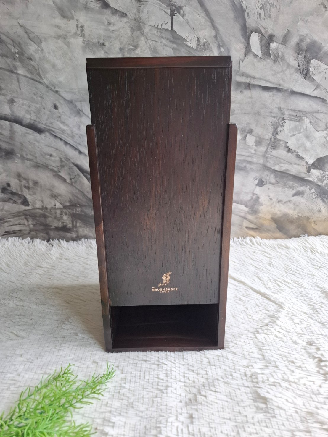 งานกล่องไม้ฝาสไลด์