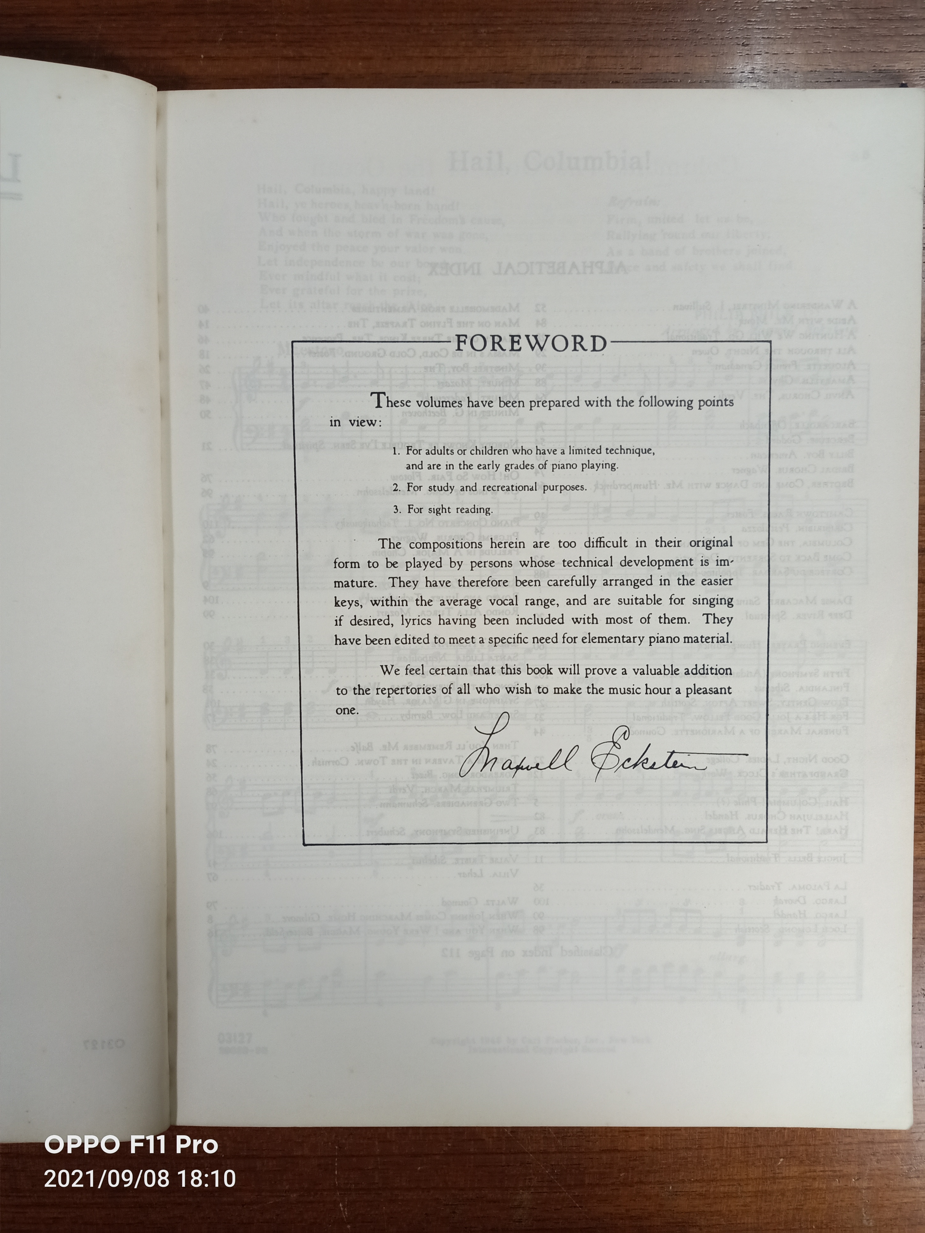 Let Us Have Music for Piano Seventy Four Famous Melodies -Volume Two/ CARL FISCHER