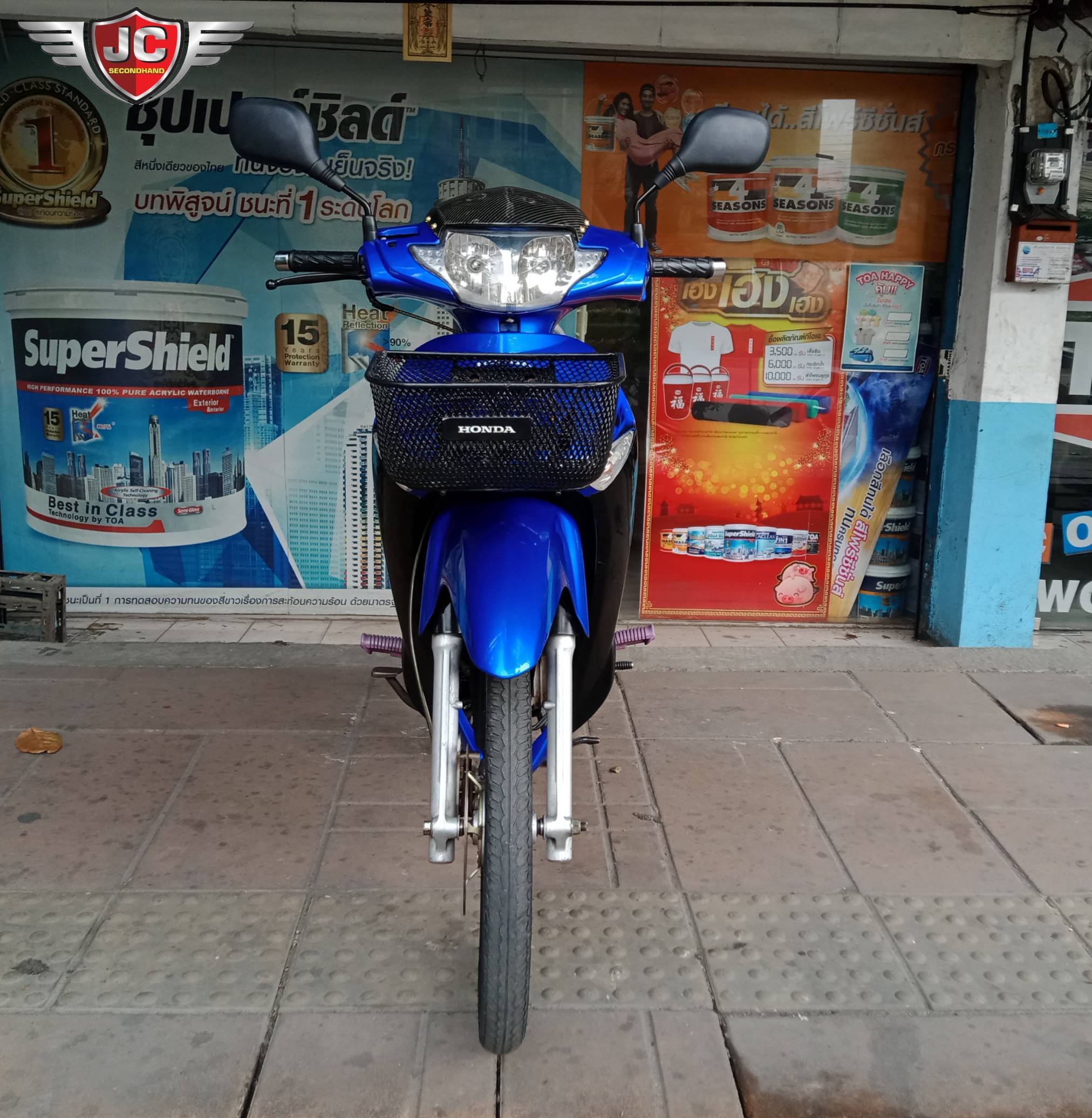 รุ่นนี้อย่าช้า...มีมาก็ดีแบ้ว🤣 #HONDA #WAVE 125S "ไฟเลี้ยวบังลม" รถกลางปี 48 มาแนวเอาใจวัยรุ่นเลย เครื่องยังแน่นคาร์บูแต่ง มีรอยตามการใช้งานตามสภาพ