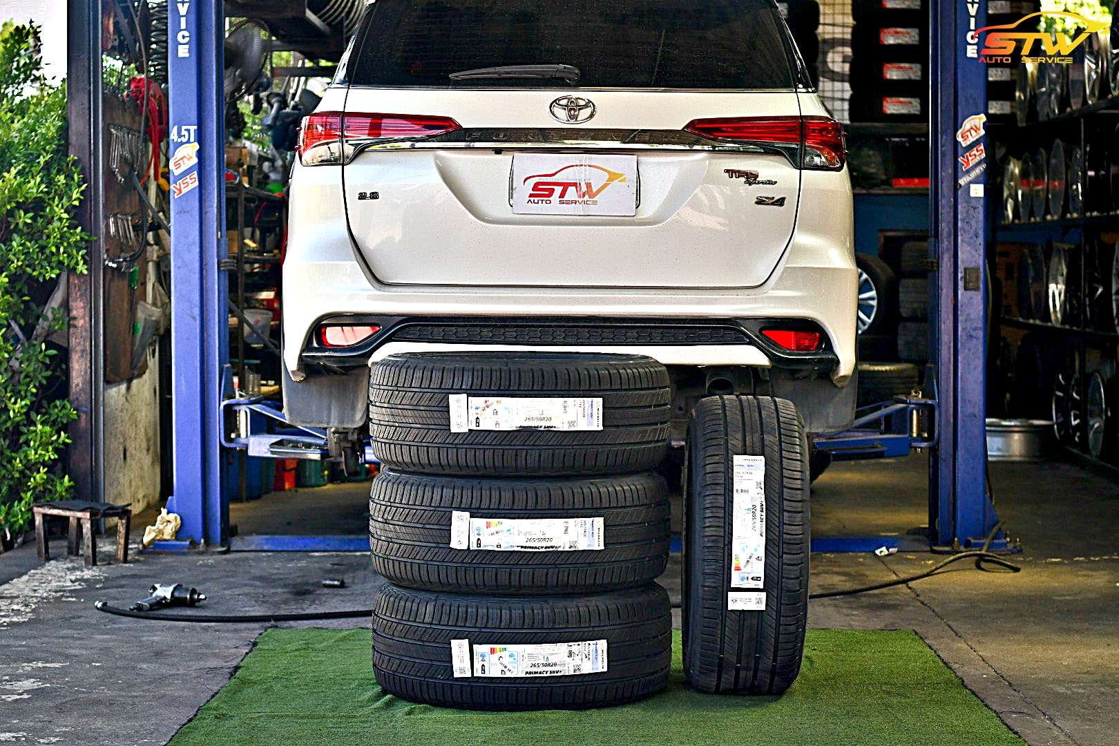 ยาง MICHELIN PRIMACY SUV+ 265/50R20 111V ใส่รถ OYOTA FORTUNER TRD
