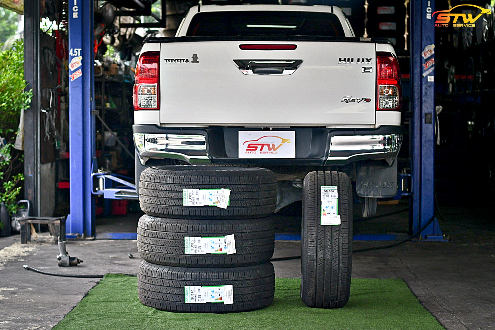 ยาง GOODRIDE CROSS LEGEND SU320 265/65R17 112H ติดตั้งใส่ TOYOTA PRERUNNER