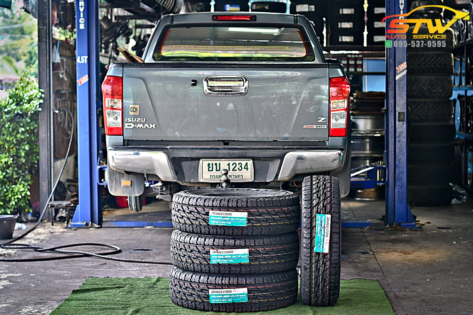 ยางใหม่ BRIDGESTONE DUELER AT 697 245/75R16 114S