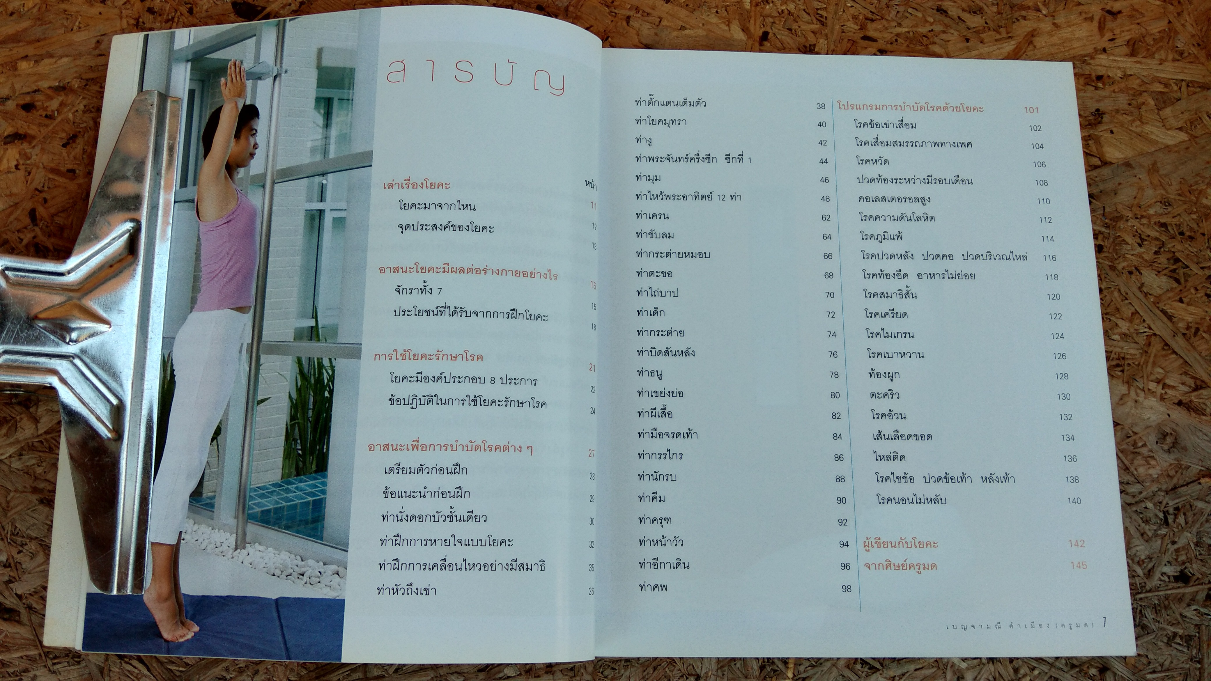 โยคะบำบัดโรก / เบญจามณี คำเมือง (ครูมด)