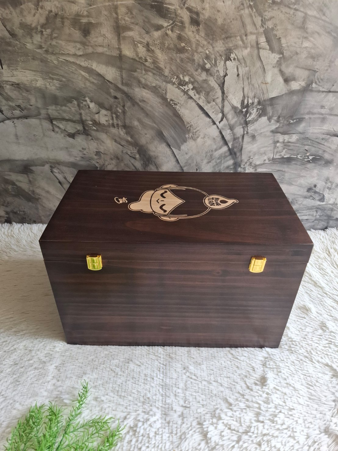 กล่องไม้ใส่งานโมเดล