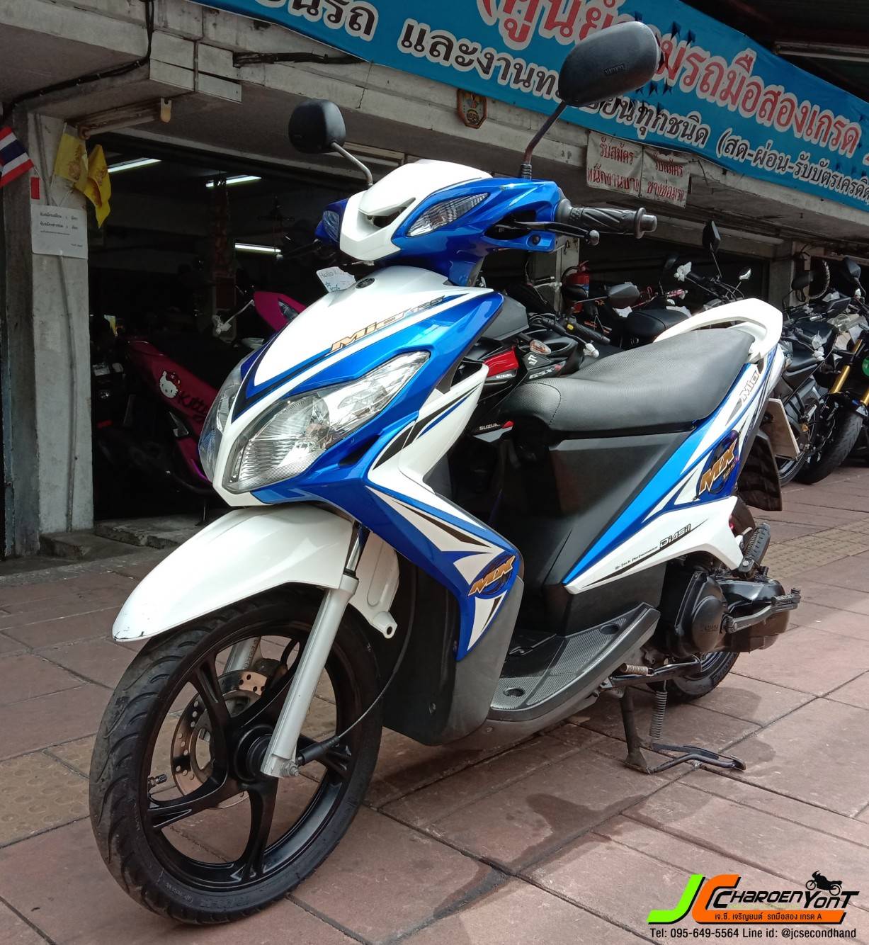 (*)รถบ้านแท้เจ้าของมือเดียวกับ(*) Yamaha mio125mx รถจดทะเบียนปลายปี54