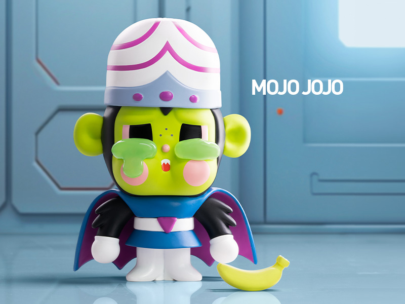 กล่องจุ่ม CRYBABY × Powerpuff Girls Series Figures ของแท้จากช็อป POP MART Shanghai