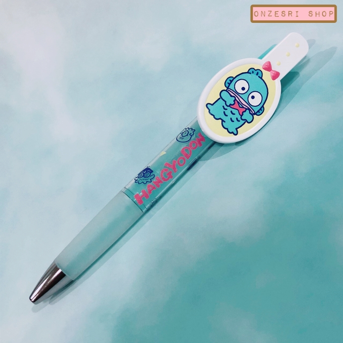 ปากกาหมึกดำ Pilot Opt. 2020 Sanrio Character Ranking (35th) Limited หัว 0.7 แบบ Hangyodon ตรงคลิปที่หนีบเป็นแบบกด หนีบได้แน่น ไม่หลุดง่ายค่ะ
